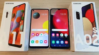 SAMSUNG GALAXY A11 VS GALAXY A02S - ЧТО ВЫБРАТЬ? ПОЛНОЕ СРАВНЕНИЕ!