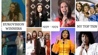 My Top 10 Eurovision Winners 1970 - 1979