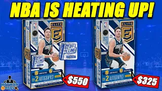 NBA IS HEATING UP! Ripping 1st Off The Line (FOTL) and Hobby! 2023-24 Elite Basketball Boxes