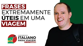 CURSO DE ITALIANO Básico para VIAGEM | Aula 10 | Frases extremamente úteis em uma viagem na Itália