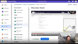 Stanford Code In Place 2023 Section 2 - Decomposition with Karel