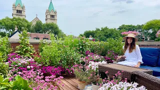 East Deck Garden Tour! | 18x19 sqft Rooftop Container Garden