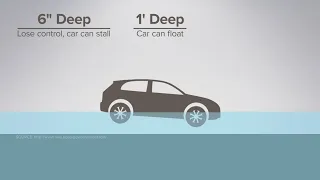 Turn around, don't drown | Driving on flooded roads is dangerous