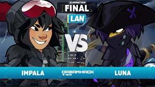 Impala vs Luna - Elimination Final - Dreamhack Dallas 2023 - LAN 1v1