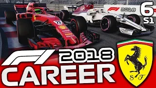 F1 2018 FERRARI CAREER #6: MONACO STARTING LAST!