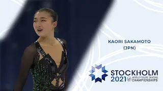 Kaori Sakamoto (JPN) | Ladies Free Skating | ISU Figure Skating World Championships