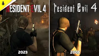 Resident Evil 4 Remake vs Original - Details and Physics Comparison