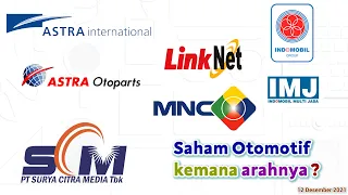 Analisa Teknikal ASII AUTO IMAS IMJS MTDL LINK MNCN SCMA