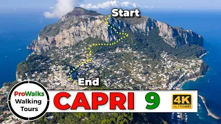 Hiking Capri Italy's Monte Solaro [4K]