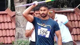 Man's javelin throw final Indian grand prix-1 2023 (win gold -KISHORE KUMAR JENA =81.05m)#newvideo