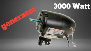 free energy using electric fan motor || free energy generator