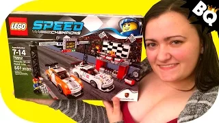 LEGO Porsche 911 GT Finish Line Speed Champions 75912 Build & Review - BrickQueen