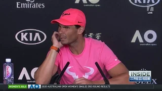 Tennis Channel Live: Rafael Nadal Ready For 2020 Australian Open Fourth Round vs. Nick Kyrgios