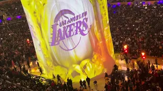 First part of lakers game