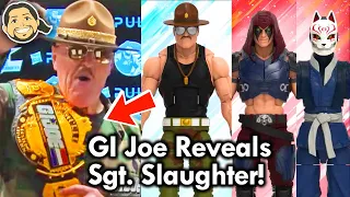 Sgt. Slaughter Joins the GI Joe Confirmed! Zartan, Storm Shadow, Hasbro Pulse Fan First Tuesday