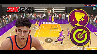 7'1 GLASS CLEANING SPOT UP THREAT IS THE BEST ALL AROUND CENTER ON NBA2K24