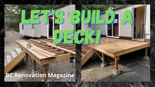 Deck Building - Abandoned Mobile Home Project : E098 / BC Renovation Magazine