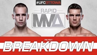 Breakdown - Rory MacDonald vs Stephen "Wonderboy" Thompson - UFC Fight Night 89 #UFCOttawa