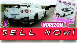 Win Big: Trade the 2020 Nissan GTR R35 NISMO for 20M Credits in Forza Horizon 5