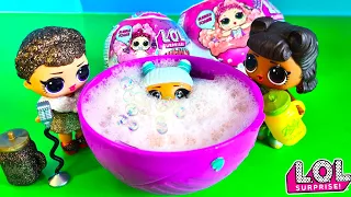 ПОЯВИЛАСЬ ИЗ ПЕНЫ🛀😲 НОВЫЕ КУКЛЫ ЛОЛ БАБЛ СЮРПРАЙЗ LOL Bubble Surprise Распаковка куклы Даринелка