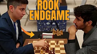 A Raging Rook Endgame | IM Elham Amar vs GM Vidit Gujrathi | World Rapid 2023