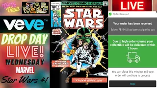 VeVe Drop Day LIVE - Star Wars #1 Marvel Comics Blind Box NFT Drop! May the 4th Be With You!