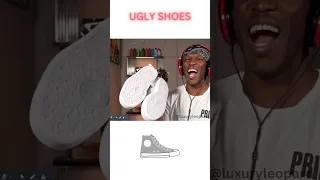 KSI GETS UGLY SHOES 🤣👟 #viral #ksi #prime #loganpaul #shorts