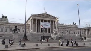 Vienna, Austria - Austrian Parliament Building HD (2013)