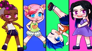 Anna, Lisa, Alex, Edward Battle Dance | Gacha Club | Ppg x Rrb Gacha Life