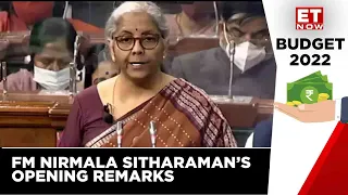 Budget 2022 Session | FM Nirmala Sitharaman's Opening Speech