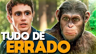 TUDO de ERRADO com PLANETA DOS MACACOS: A ORIGEM