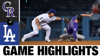 Rockies vs. Dodgers Game Highlights (7/23/21) | MLB Highlights