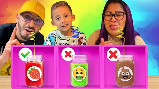 NO TOMES LA BEBIDA INCORRECTA 💩 | Probamos Dulces Ácidos 😵‍💫 | Dylan Juega