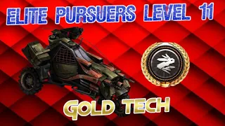 War Commander Elite Pursuers Level 11 & Gold Tech .