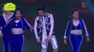Vaibhav Vashishtha's performance in Aaja Nach Le with Sunny Leone show of Hemantkumar Musical Group