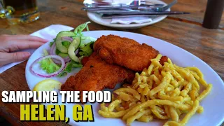 Sampling Food | Food Tour | Helen | Georgia