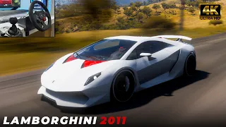 Lamborghini Sesto Elemento 2011- Forza Horizon 5 | Logitech G29 #forzahorizon #carrebuild