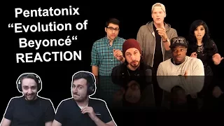 Singers Reaction/Review to "Pentatonix - Evolution of Beyoncé"