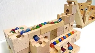 Marble Run ASMR ☆ Wooden Cuboro & Eureka 3 course summary video