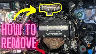 Honda prelude: how to remove intake manifold