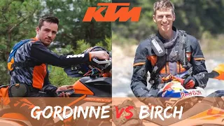 BRUTAL KTM 890 ADVENTURE R - GREG GORDINNE vs CHRIS BIRCH - GRR