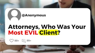 Attorneys, Who Was Your Most EVIL Client ?