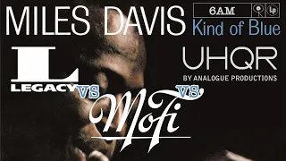 MILES DAVIS "Kind Of Blue" MoFi vs UHQR vs Legacy REVIEW: Which is the BEST? #jazzvinyl