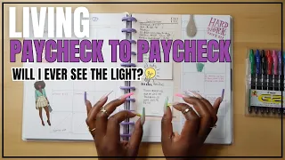 BI-WEEKLY PAYCHECK BUDGET WITH ME: 1ST PAYCHECK IN JULY | EMOTIONAL
