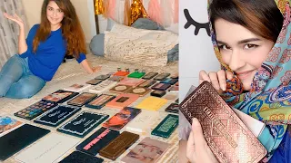 MY EYESHADOW PALLETE COLLECTION WITH SILPA AUNTY| AVNEET KAUR| 2020| MAKEUP