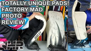 The most unique pads I've ever worn! Factory MAD Proto goalie pads review