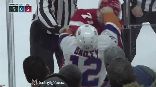 Josh Bailey vs Dylan Larkin Dec 8, 2018