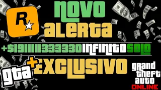 SAIU! SUPER Glitch de dinheiro solo no gta 5 online sem ter NADA muito FÁCIL para as TODAS GERAÇÕES