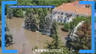 Ukraine accuses Russia of destroying major dam near Kherson | NewsNation Live