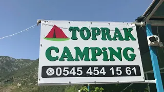 Antalya adrasan toprak kamping